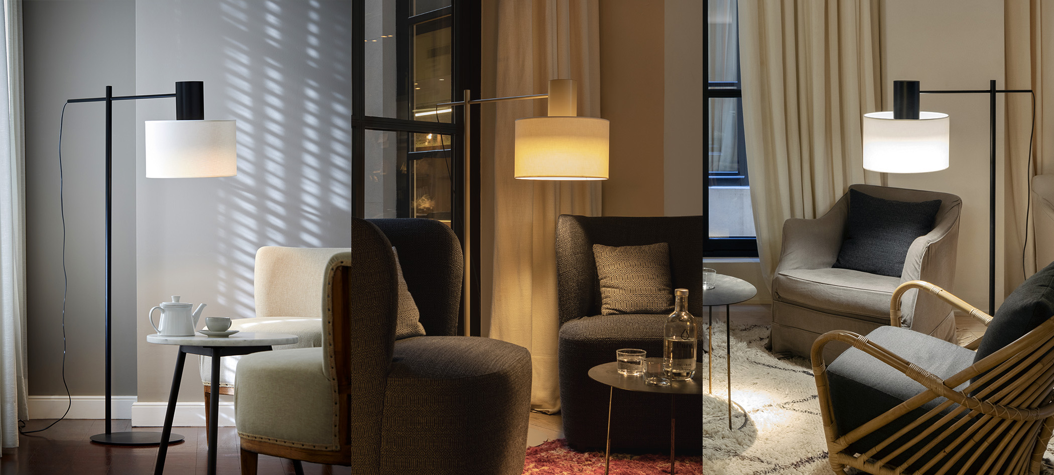Head Estiluz Cyls P 3908 Floor Lamp